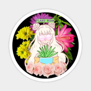 Plant Mom Magnet